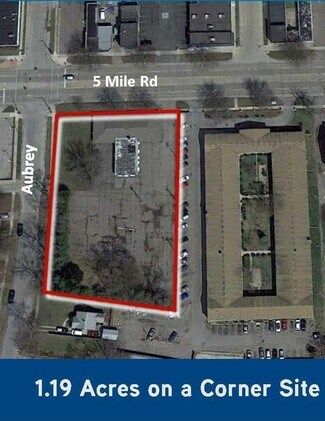 Plus de détails pour 25321 5 Mile Rd, Redford Township, MI - Terrain à vendre