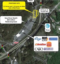 763 Mall Rd, Fayetteville, WV - VUE AÉRIENNE  vue de carte