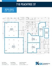 710 Peachtree St NE, Atlanta, GA à louer Plan de site– Image 1 sur 1
