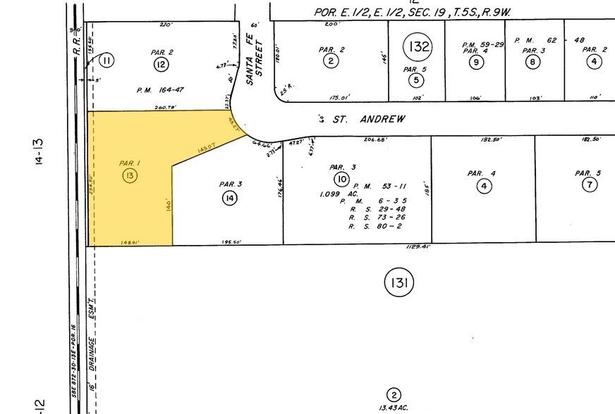 1830 S Santa Fe St, Santa Ana, CA à louer - Plan cadastral – Image 2 sur 8