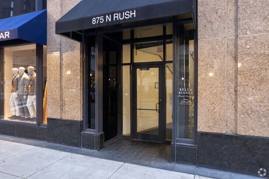 875 N Rush St, Chicago, IL à louer - Photo de l’immeuble – Image 3 sur 7