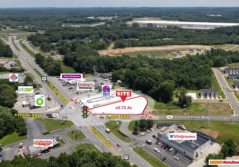 Hwy 29 & Lentz Rd, China Grove, NC à louer Photo principale– Image 1 sur 4