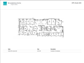 675 N Washington St, Alexandria, VA à louer Plan d’étage– Image 1 sur 1