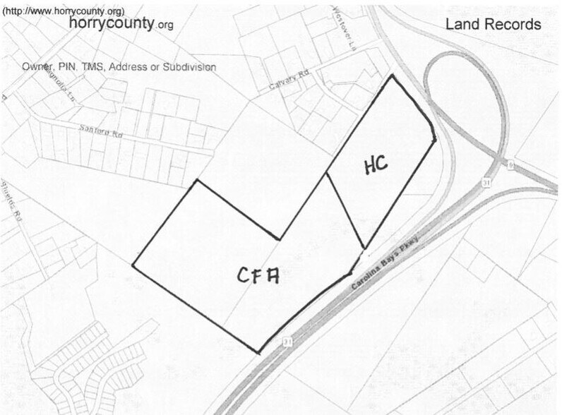 Highway 9, Little River, SC à vendre - Plan cadastral – Image 3 sur 5