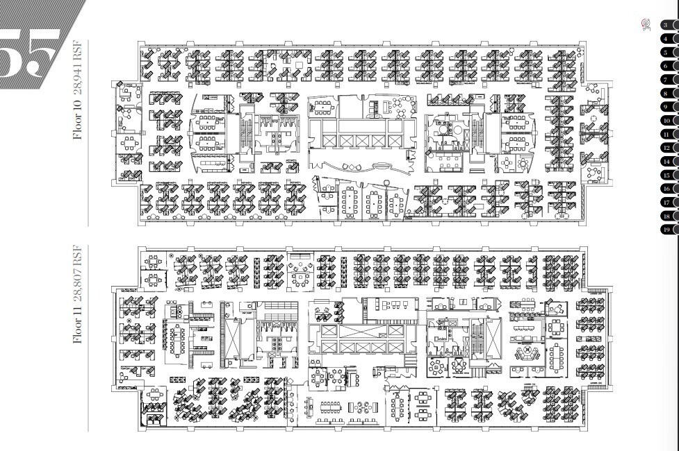 55 Bloor St W, Toronto, ON à louer Plan d’étage– Image 1 sur 1