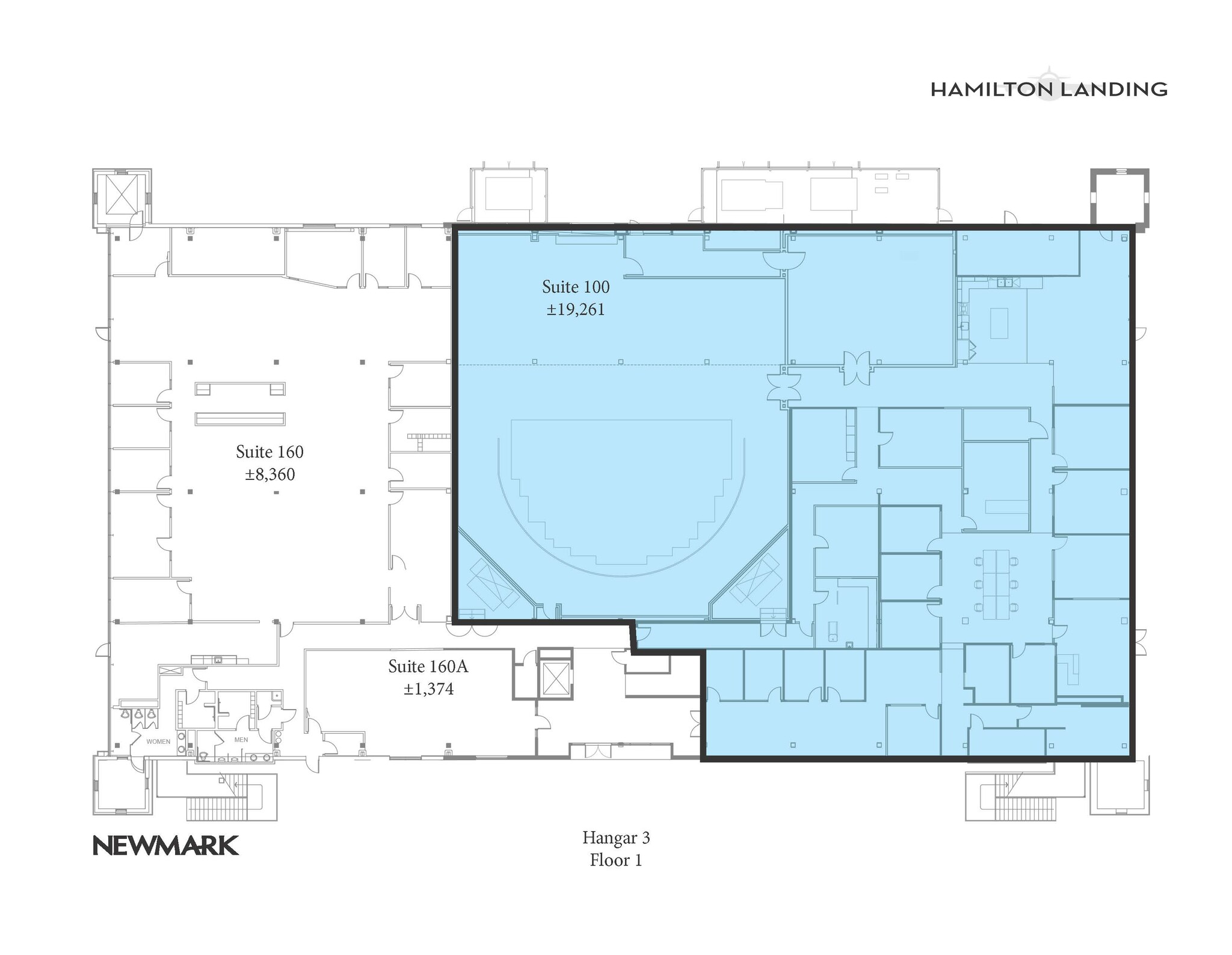 2-10 Hamilton Lndg, Novato, CA à louer Plan d’étage– Image 1 sur 1