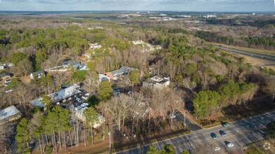 7406 Chapel Hill Rd, Raleigh, NC - Vue aérienne vue de carte