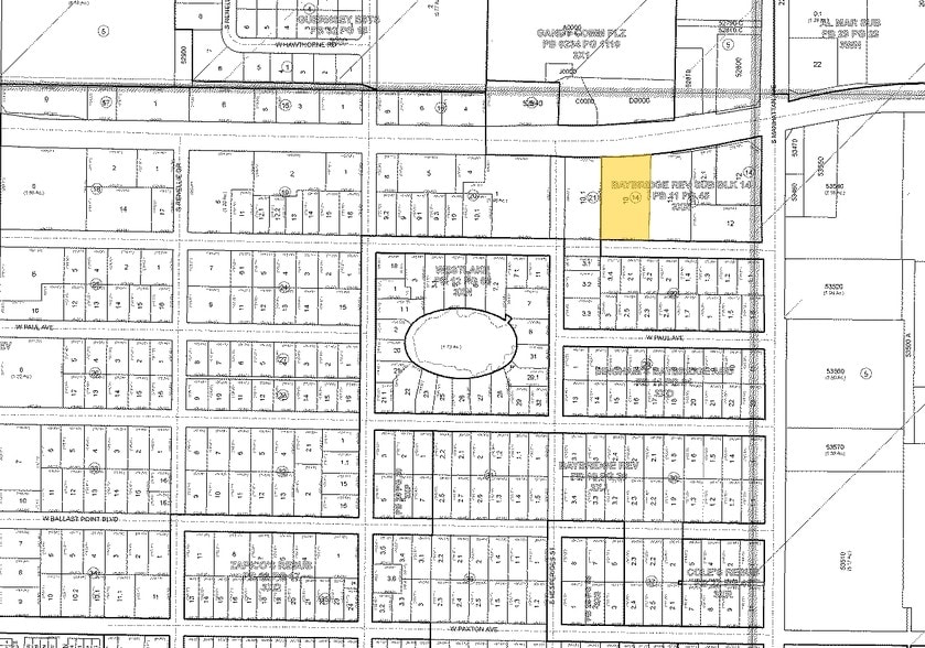 4420 W Gandy Blvd, Tampa, FL à louer - Plan cadastral – Image 2 sur 3