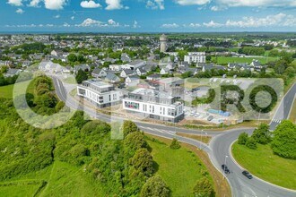Guérande - Vue aérienne  vue de carte