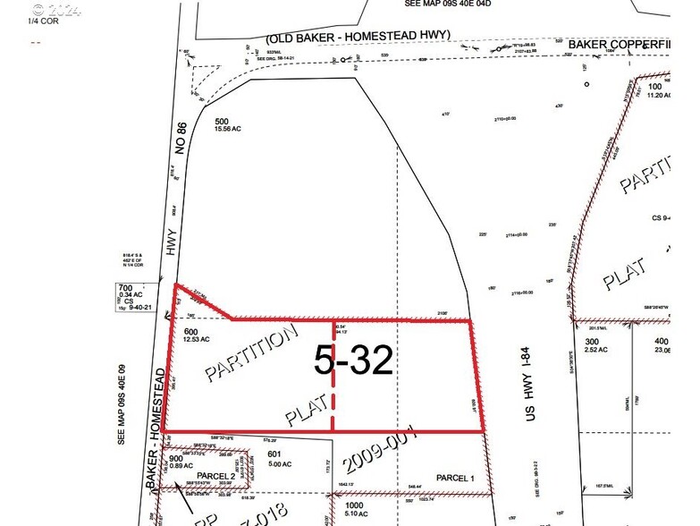 0 Cedar St, Baker City, OR à vendre - Plan cadastral – Image 3 sur 3