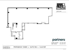 3475 Piedmont Rd NE, Atlanta, GA à louer Plan d’étage– Image 2 sur 2