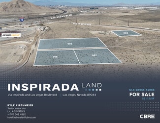 Plus de détails pour I-15 Fwy, Las Vegas, NV - Terrain à vendre