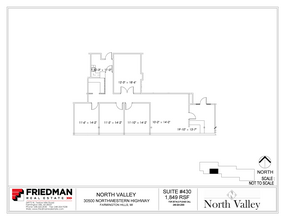 30500 Northwestern Hwy, Farmington Hills, MI à louer Plan d’étage– Image 1 sur 2
