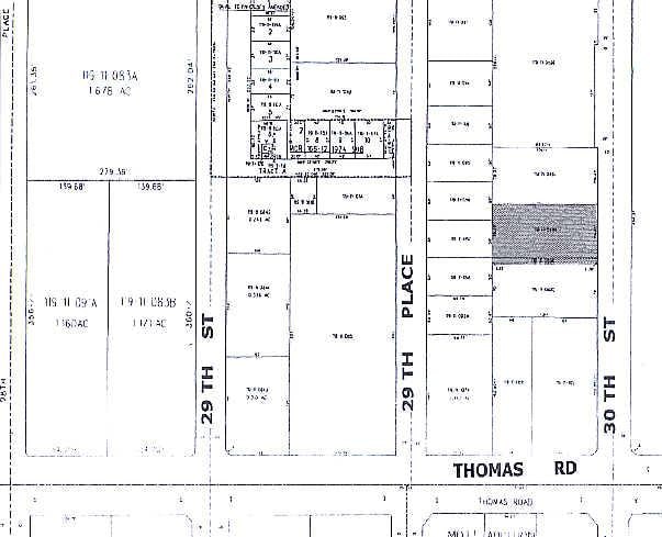 2928 N 30th St, Phoenix, AZ à louer - Plan cadastral – Image 2 sur 12
