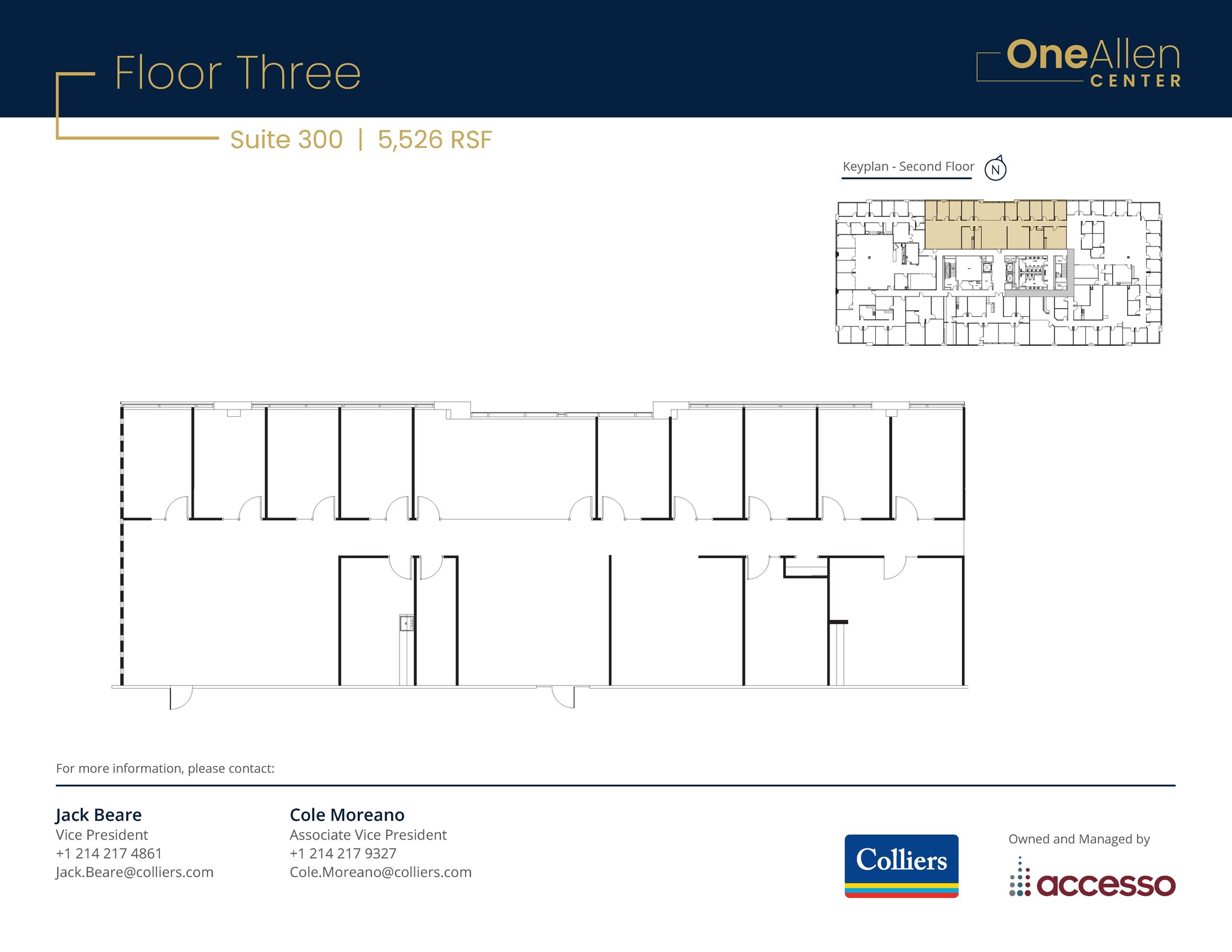 700 Central Expy S, Allen, TX à louer Plan d’étage– Image 1 sur 1