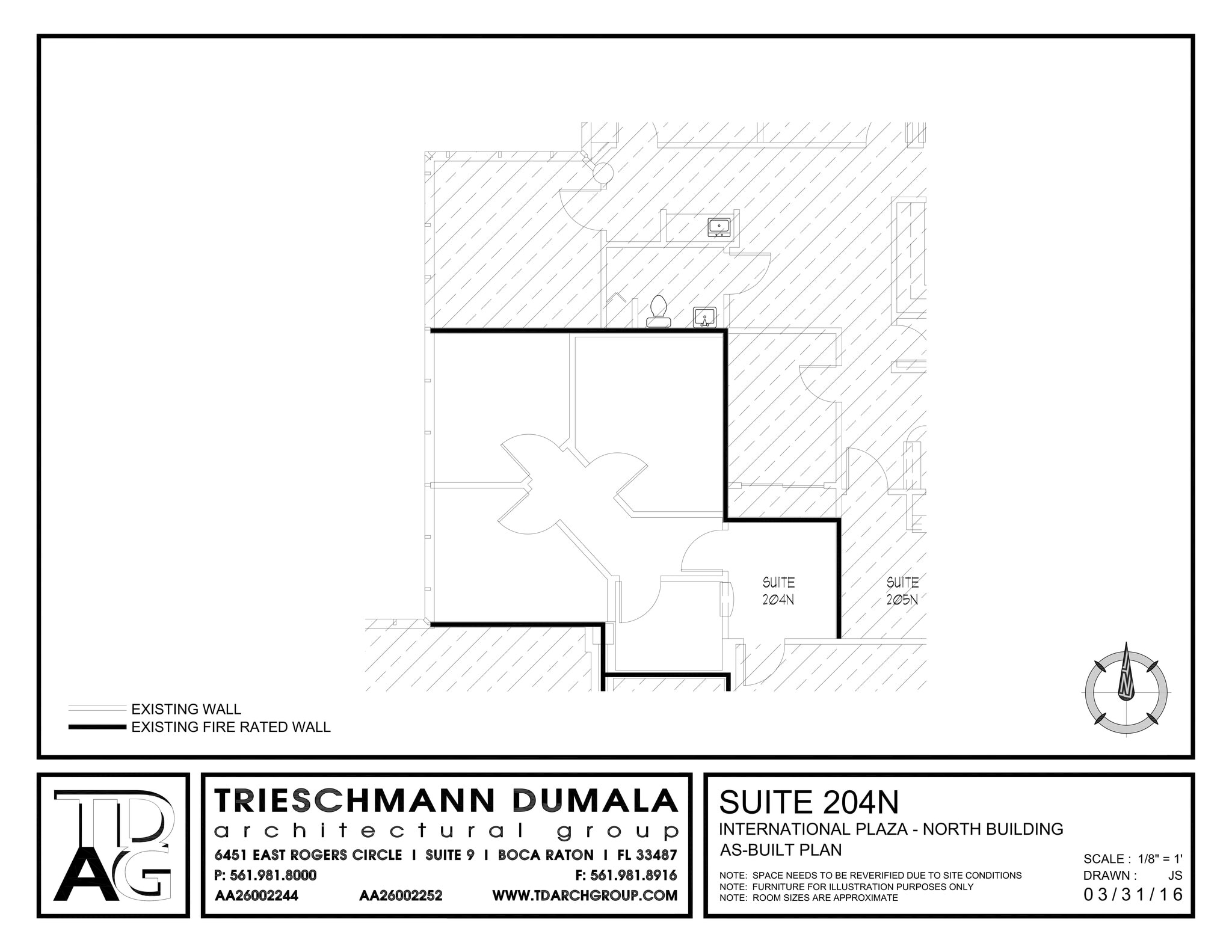 7284 W Palmetto Park Rd, Boca Raton, FL à louer Plan de site– Image 1 sur 1