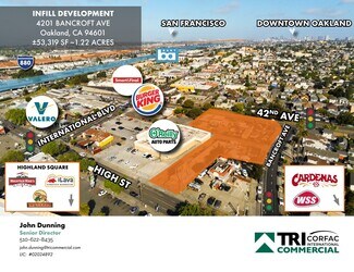 Plus de détails pour 4201 Bancroft Ave, Oakland, CA - Terrain à vendre