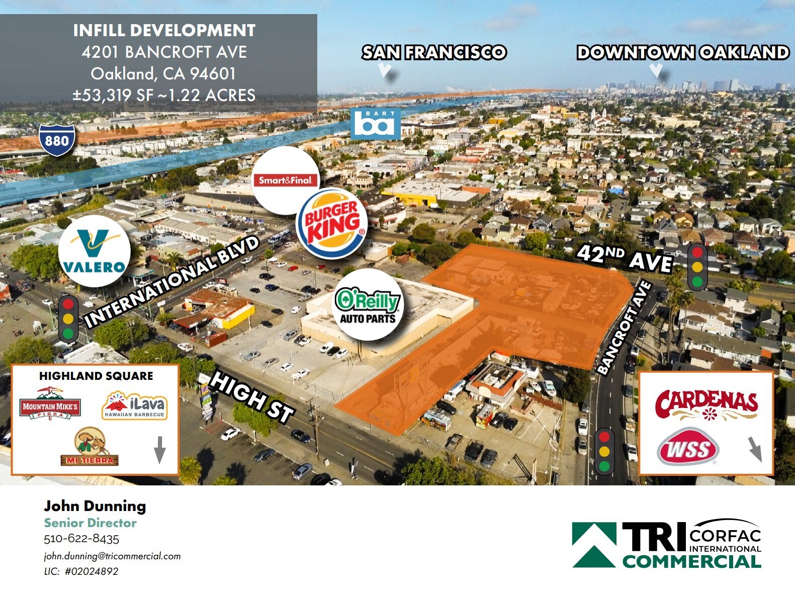 4201 Bancroft Ave, Oakland, CA à vendre Photo principale– Image 1 sur 2