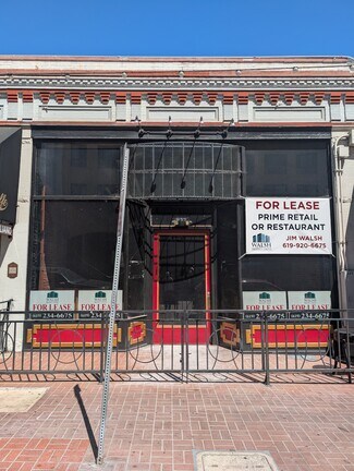 Plus de détails pour 827-835 4th Ave, San Diego, CA - Local commercial à louer
