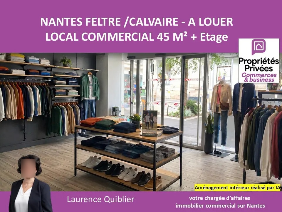 Local commercial dans Nantes à louer Photo de l’immeuble– Image 1 sur 10