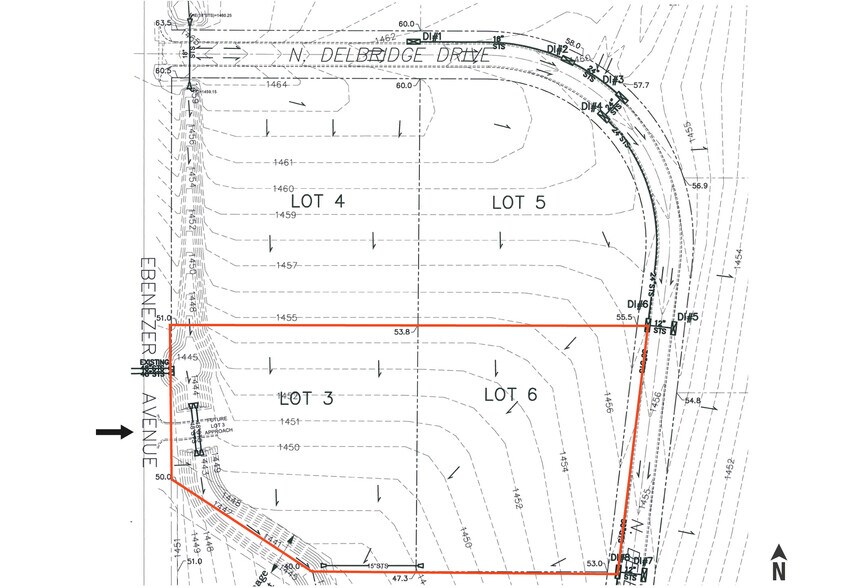 801 N Delbridge Dr, Sioux Falls, SD à vendre - Plan cadastral – Image 2 sur 3