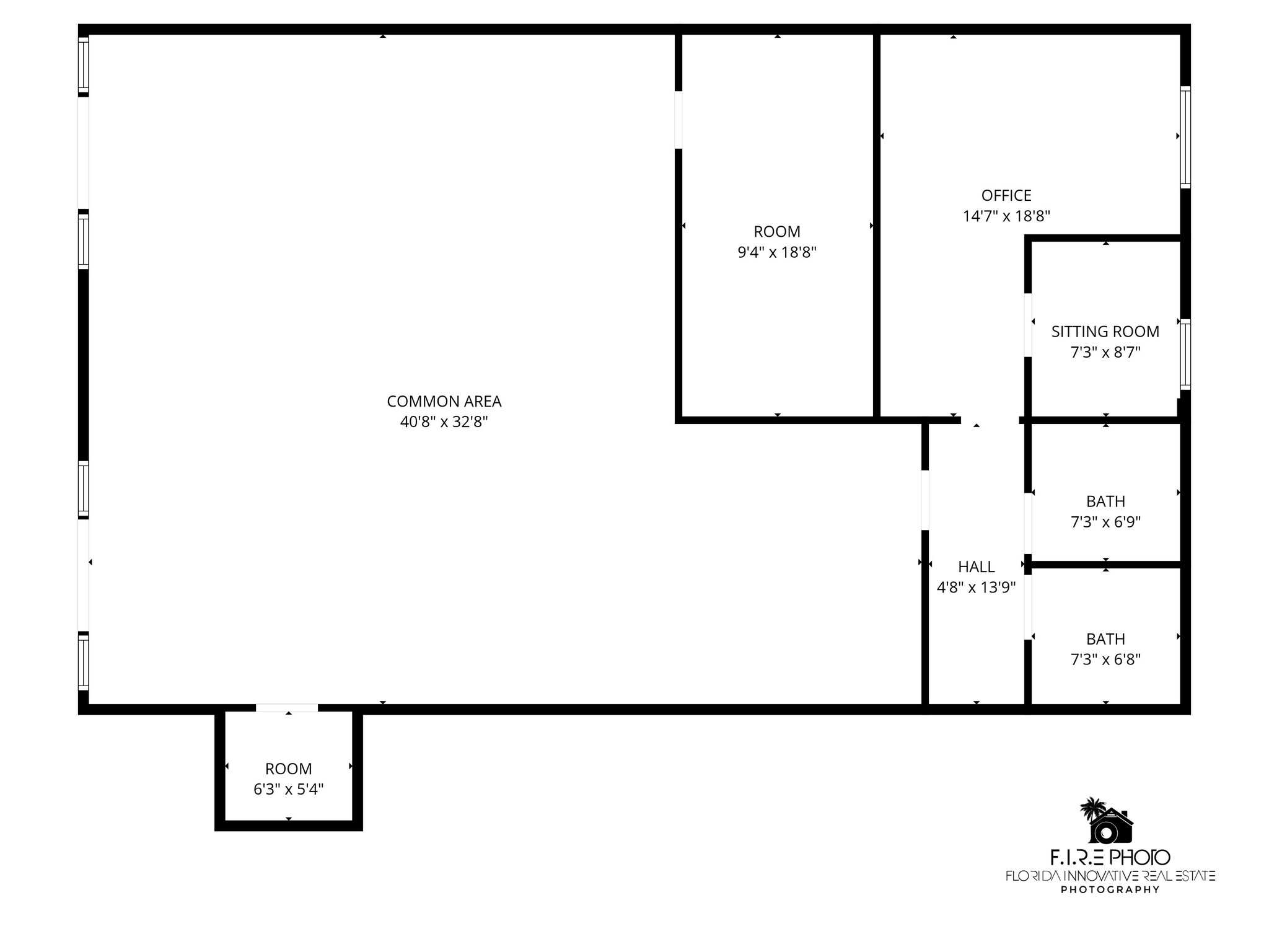 14740 SW 26th St, Miami, FL à louer Plan d’étage– Image 1 sur 27