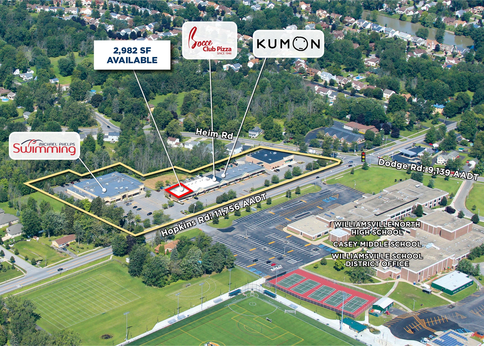 1604 Hopkins Rd, Williamsville, NY à louer Photo de l’immeuble– Image 1 sur 3