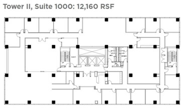 3025 S Parker Rd, Aurora, CO à louer Plan d’étage– Image 1 sur 1