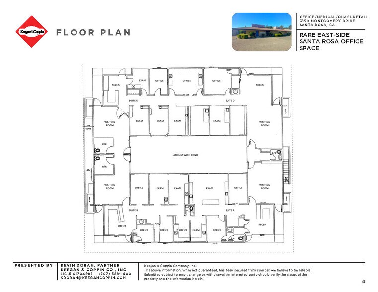 3850 Montgomery Dr, Santa Rosa, CA à vendre - Plan d’étage – Image 3 sur 8
