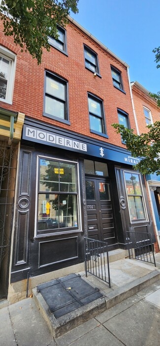 Plus de détails pour 1706 Aliceanna St, Baltimore, MD - Local commercial à louer