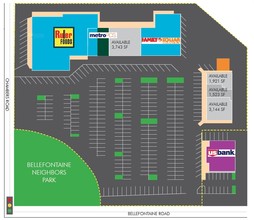 10009-10067 Bellefontaine Rd, Saint Louis, MO à louer Plan d’étage– Image 1 sur 1
