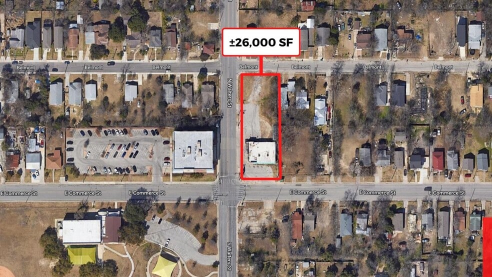 500 Belmont, San Antonio, TX à vendre - Aérien – Image 2 sur 2