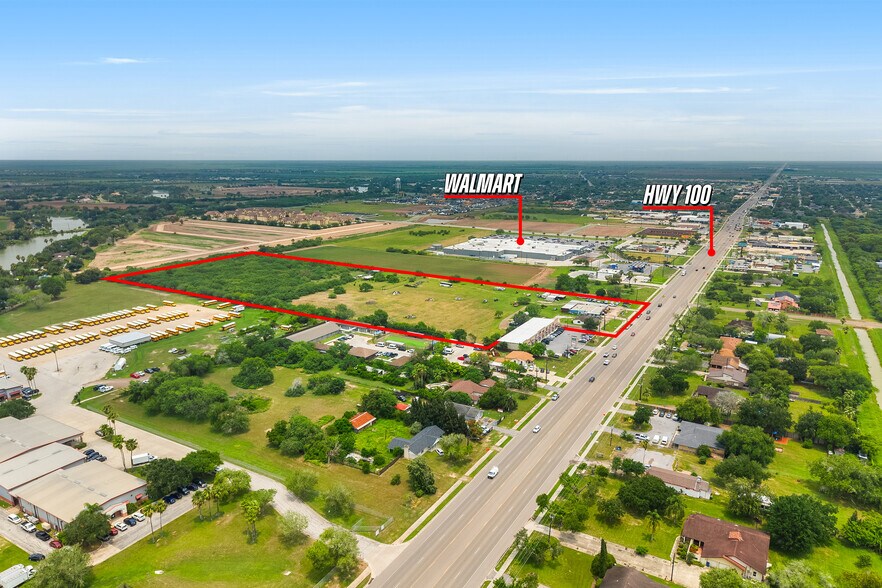 32909 State Highway 100, Los Fresnos, TX à vendre - Aérien – Image 2 sur 5