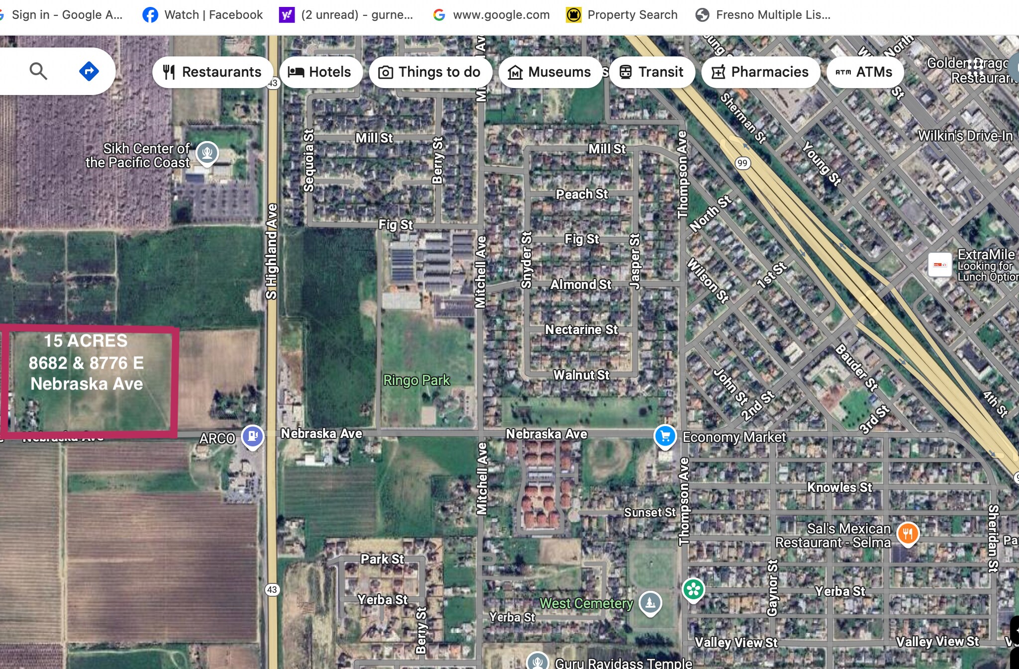 8776 E Nebraska Ave, Selma, CA à vendre Photo de l’immeuble– Image 1 sur 5