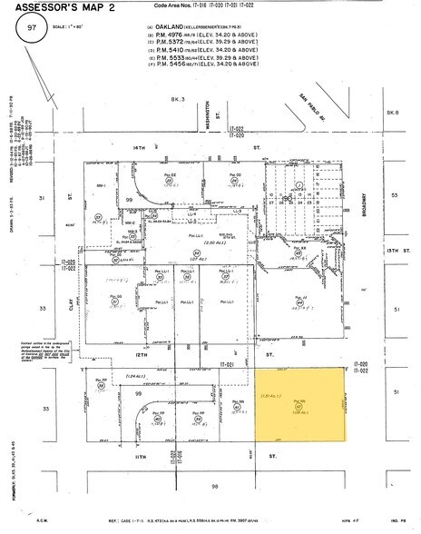 1111 Broadway, Oakland, CA à louer - Plan cadastral – Image 2 sur 53