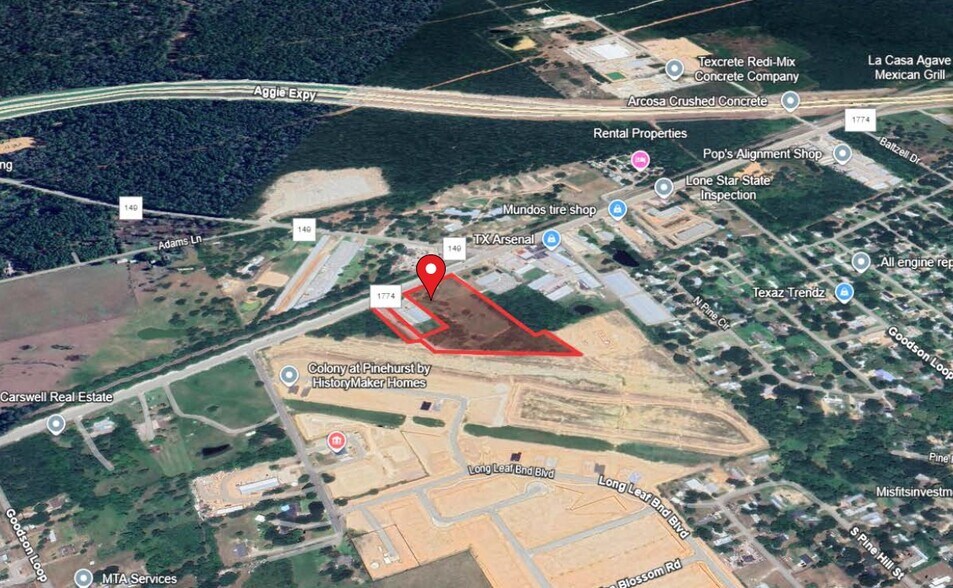 0 Fm-1774, Pinehurst, TX à vendre - Aérien – Image 2 sur 5