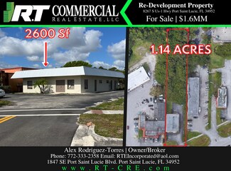Plus de détails pour 8267 S Us-1 Hwy, Port Saint Lucie, FL - Local commercial à vendre