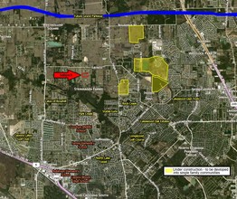 17011 Steinhagen Rd, Cypress, TX - VUE AÉRIENNE  vue de carte