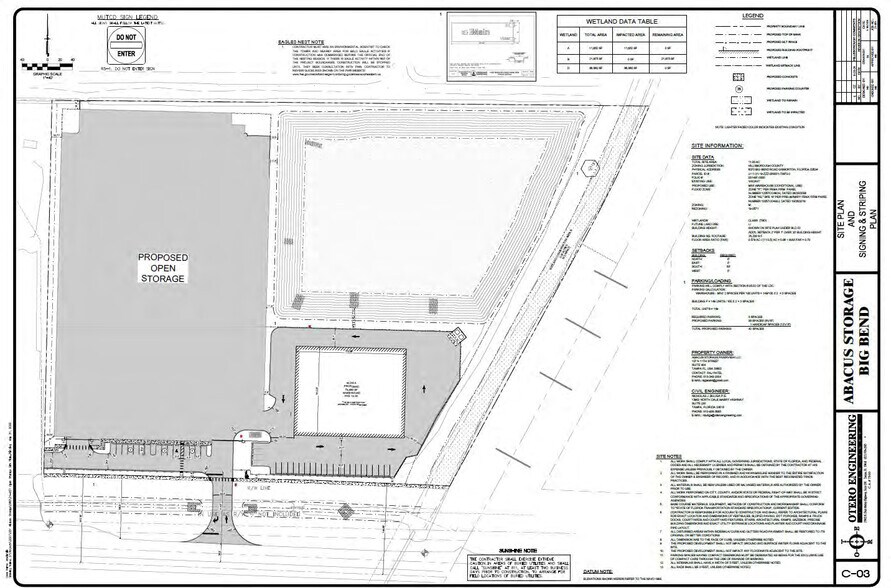 6408 Big Bend Rd, Gibsonton, FL à louer - Plan de site – Image 2 sur 2