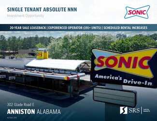 Plus de détails pour 302 E Glade Rd, Anniston, AL - Local commercial à vendre