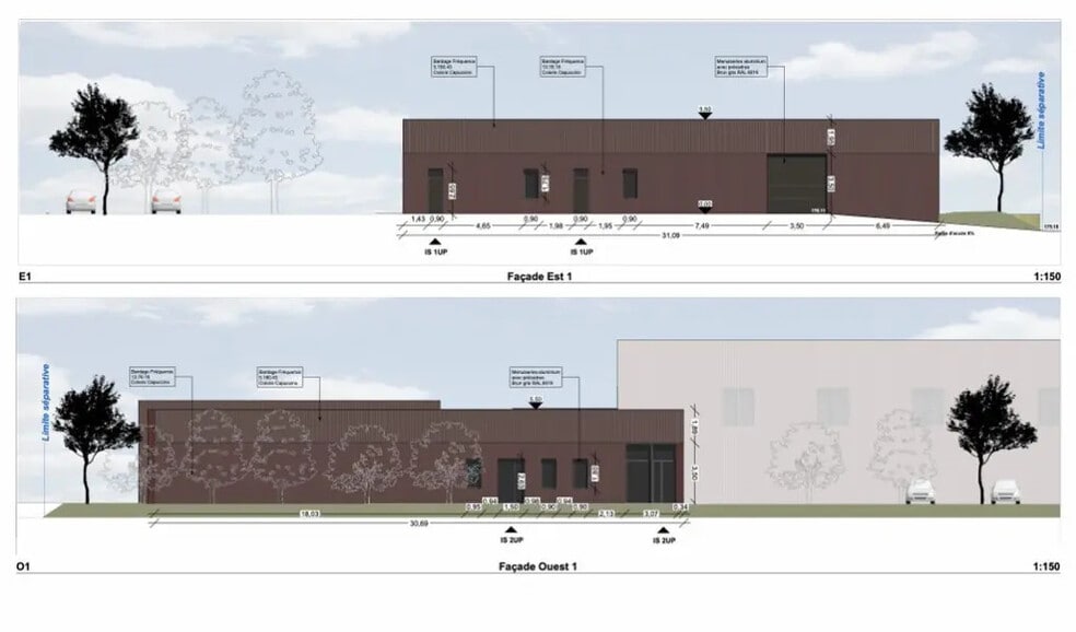 Local d'activités dans à vendre - Photo de l’immeuble – Image 1 sur 9