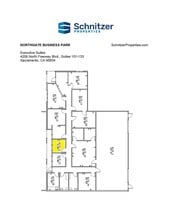4135 Northgate Blvd, Sacramento, CA à louer Plan d’étage– Image 1 sur 1