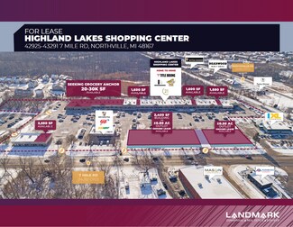 Plus de détails pour 42937-43291 7 Mile Rd, Northville, MI - Local commercial à louer