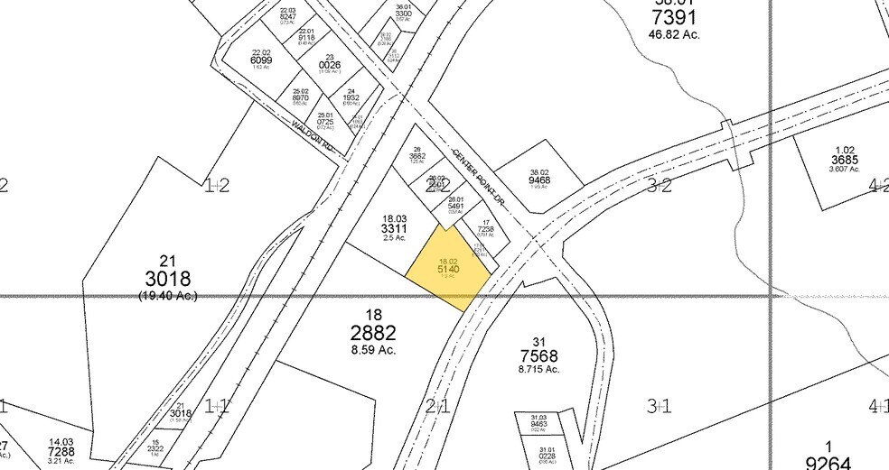 6724 Highway 221, Moore, SC à vendre - Plan cadastral – Image 3 sur 3