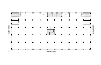 150 Varick St, New York, NY à louer Plan d’étage– Image 1 sur 8