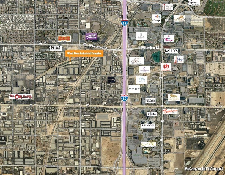 4301 S Valley View Blvd, Las Vegas, NV à louer - Aérien – Image 3 sur 34
