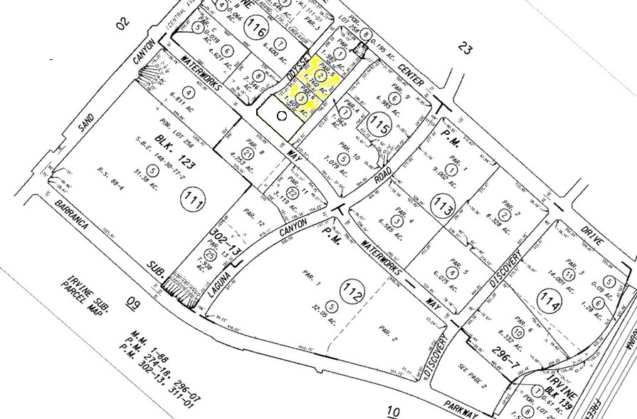 22 Odyssey, Irvine, CA à louer - Plan cadastral – Image 2 sur 9