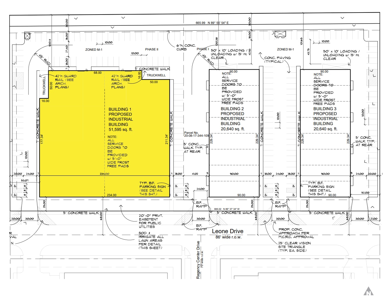 17201 Leone Dr, Macomb, MI à louer Plan de site– Image 1 sur 2