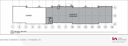 85 Eubanks Rd, Pittsboro, NC à vendre Plan d’étage– Image 2 sur 5