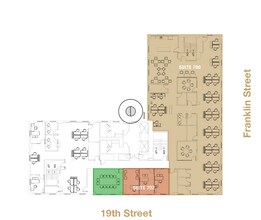 1814-1820 Franklin St, Oakland, CA à louer Plan d’étage– Image 1 sur 1
